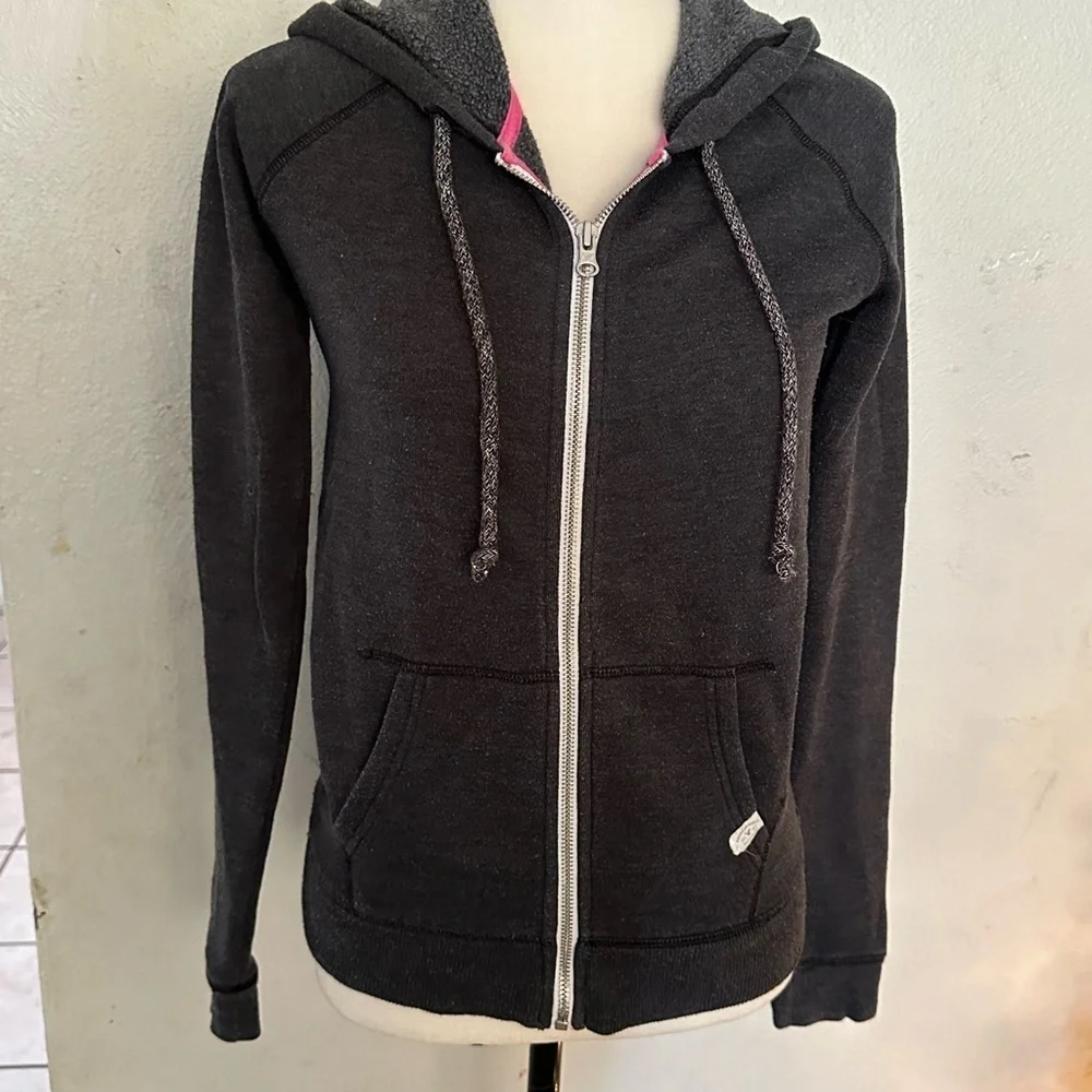 American Eagle zip down gray jacket size XS - Picture 4 of 12